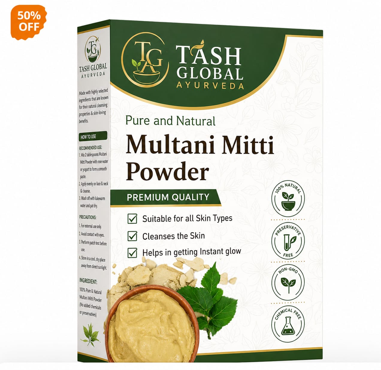 Multani mitti Powder