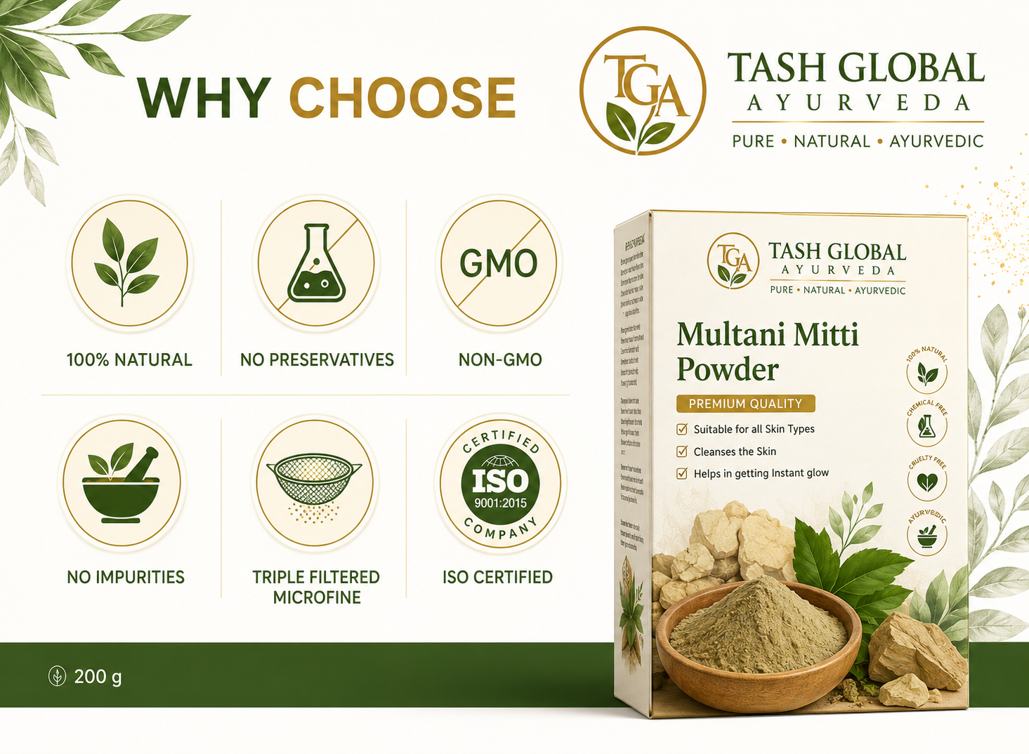Multani mitti Powder