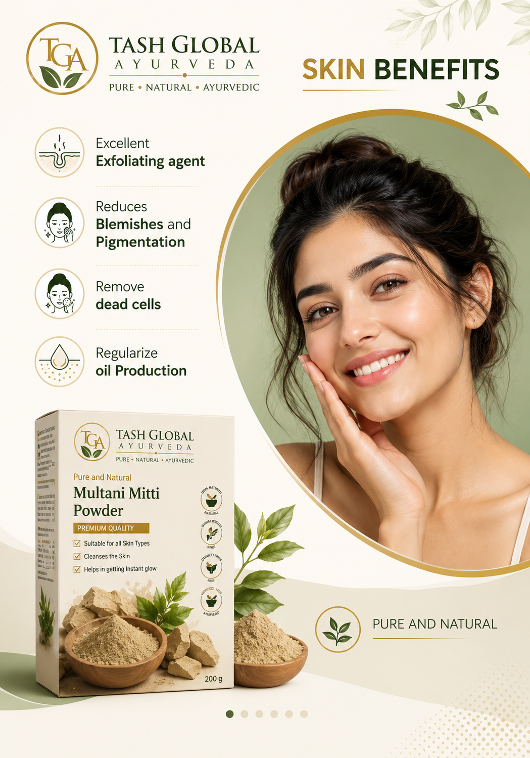 Multani mitti Powder